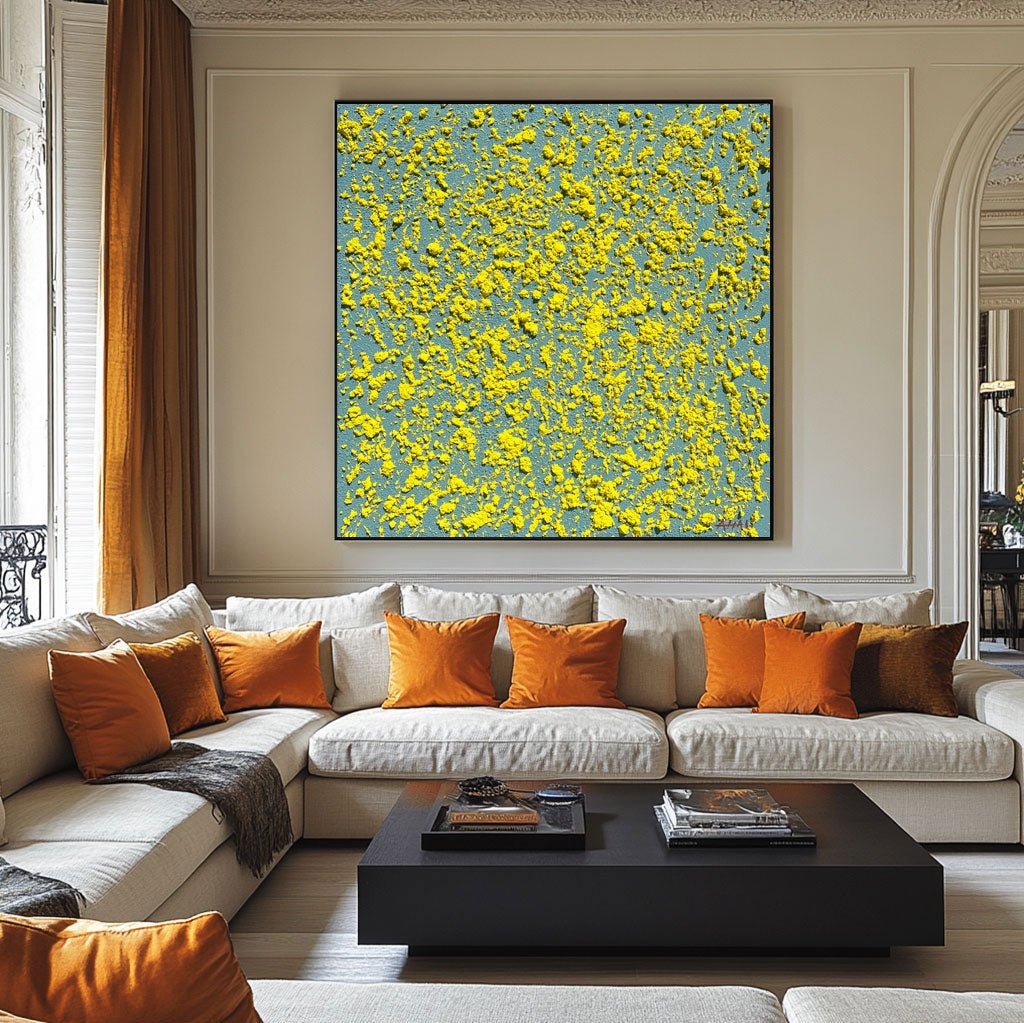 Abstract Painting "Colores de Alegría” - nukeart