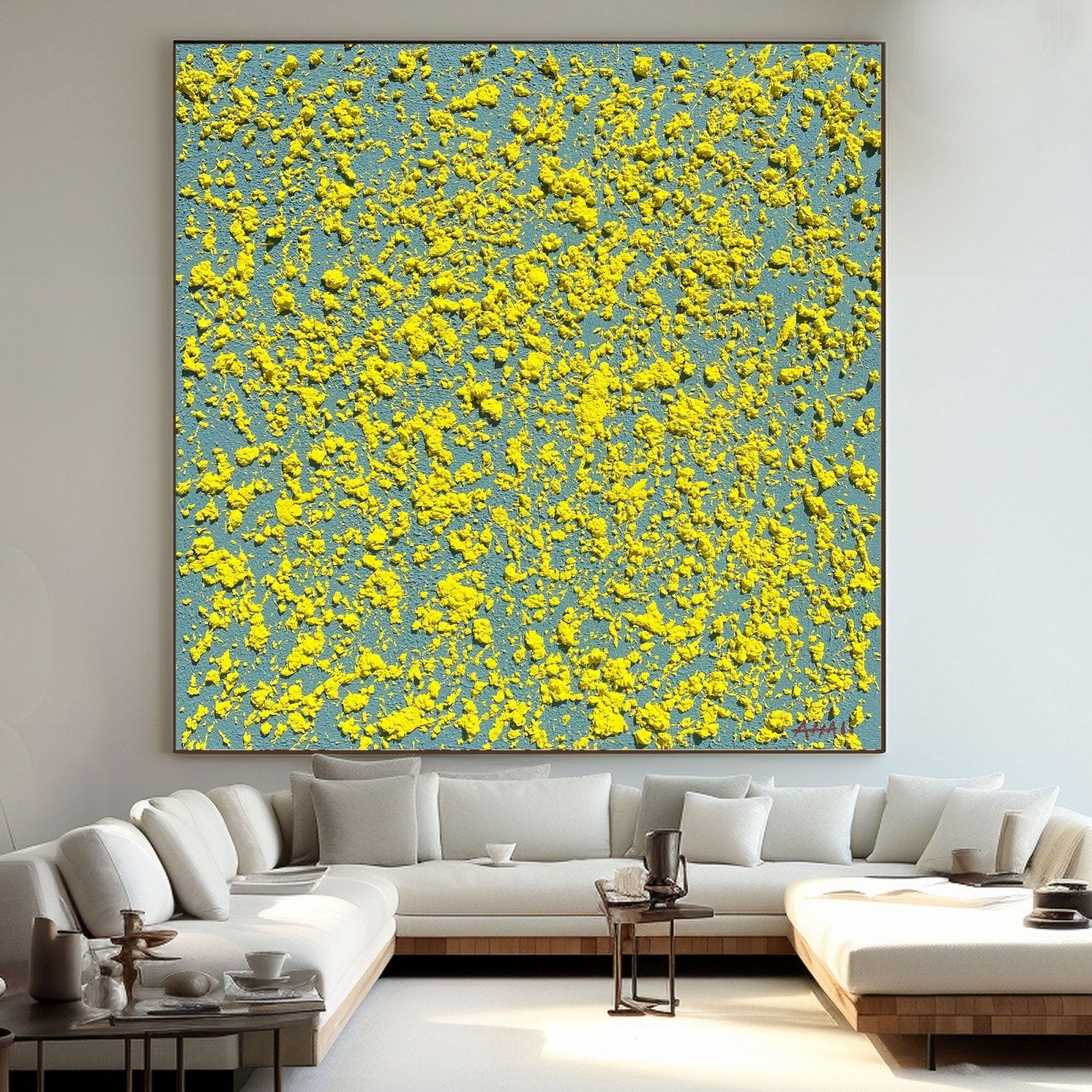 Abstract Painting "Colores de Alegría” - nukeart