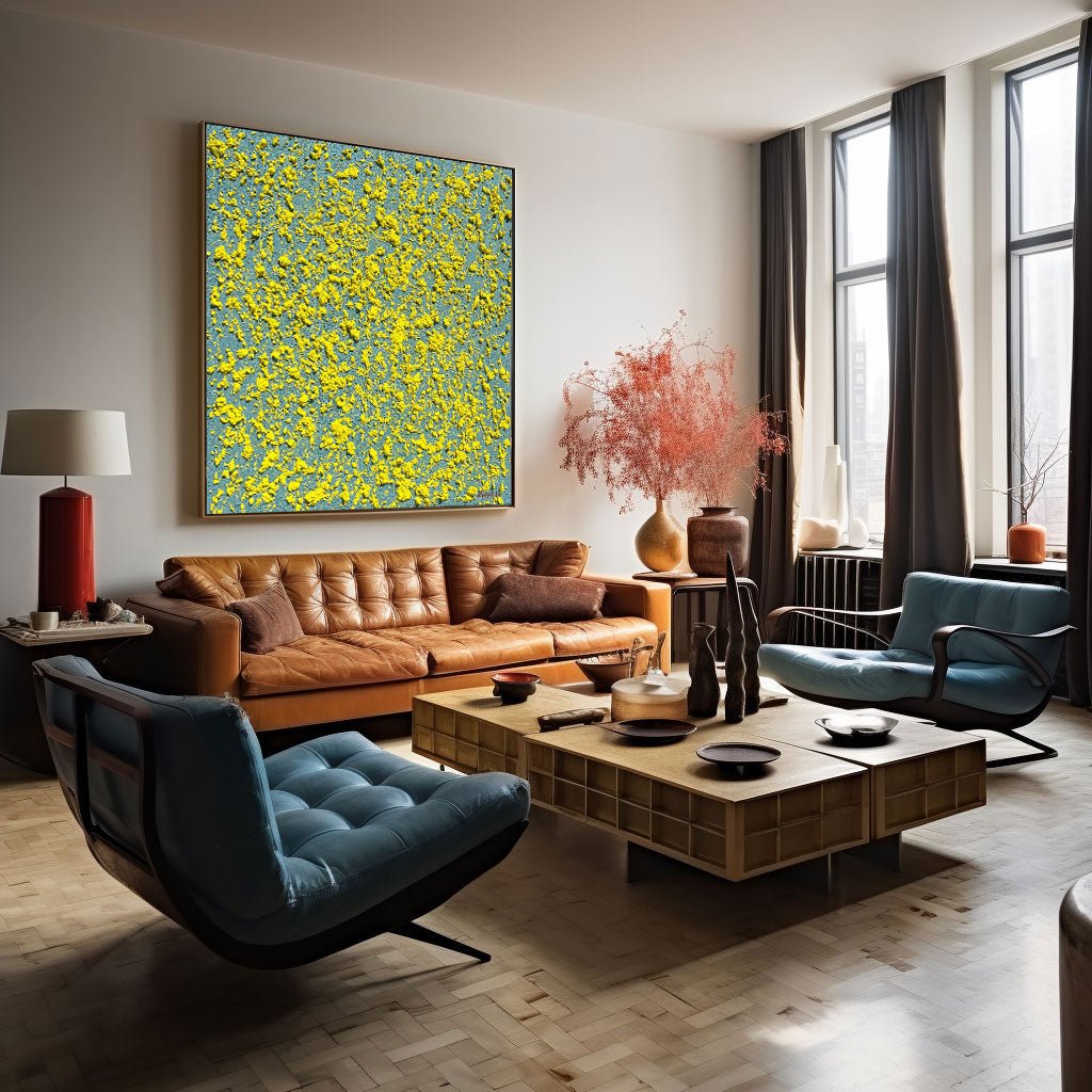 Abstract Painting "Colores de Alegría” - nukeart
