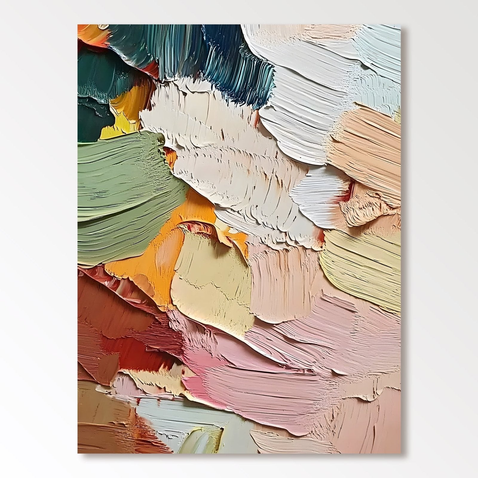 Abstract Painting "Colores Sentidos” - nukeart