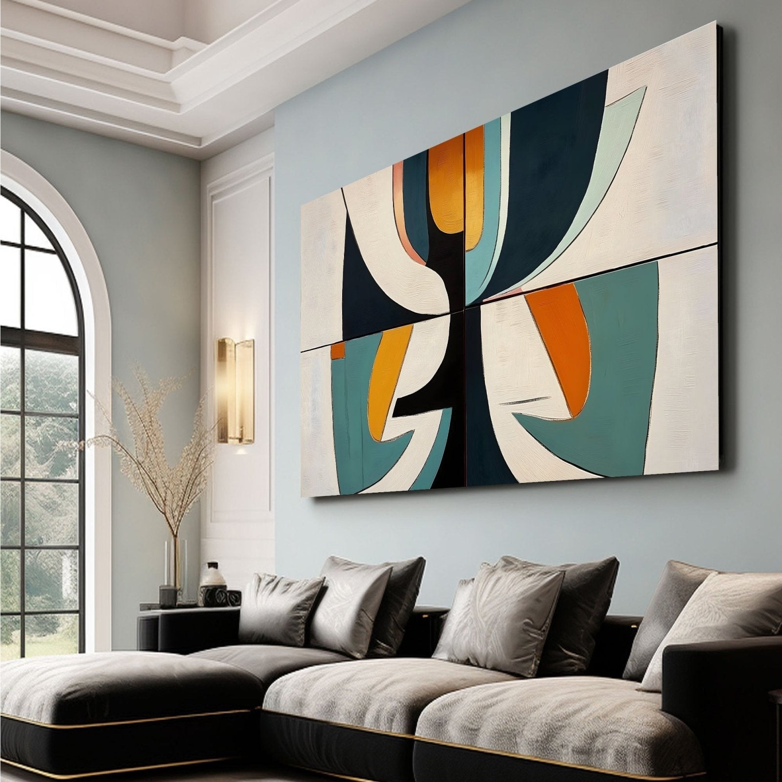 Abstract Painting "Composición" - nukeart