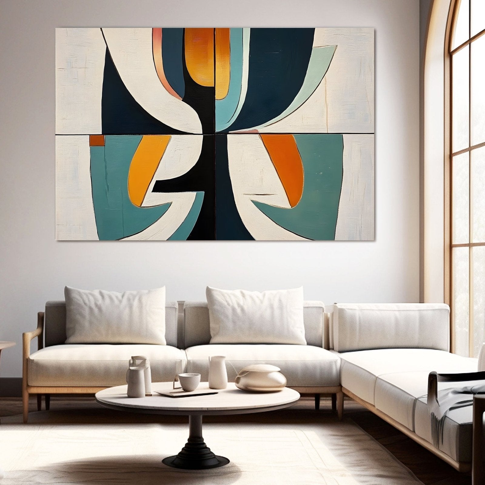 Abstract Painting "Composición" - nukeart