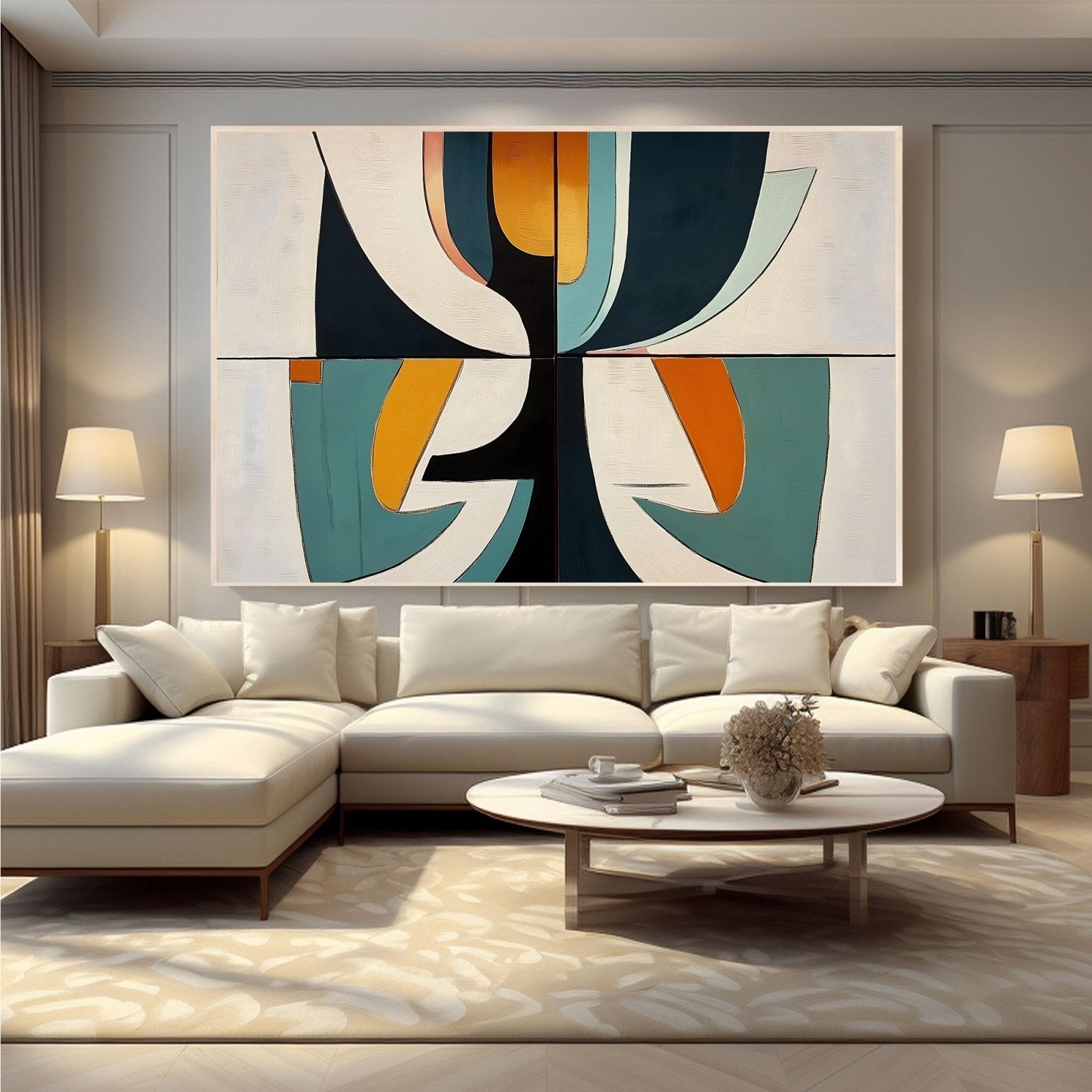Abstract Painting "Composición" - nukeart