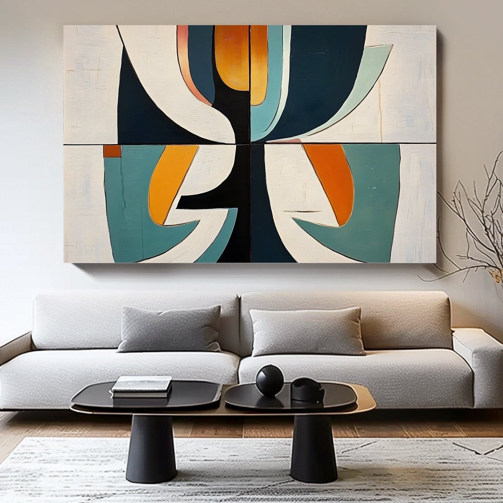 Abstract Painting "Composición" - nukeart