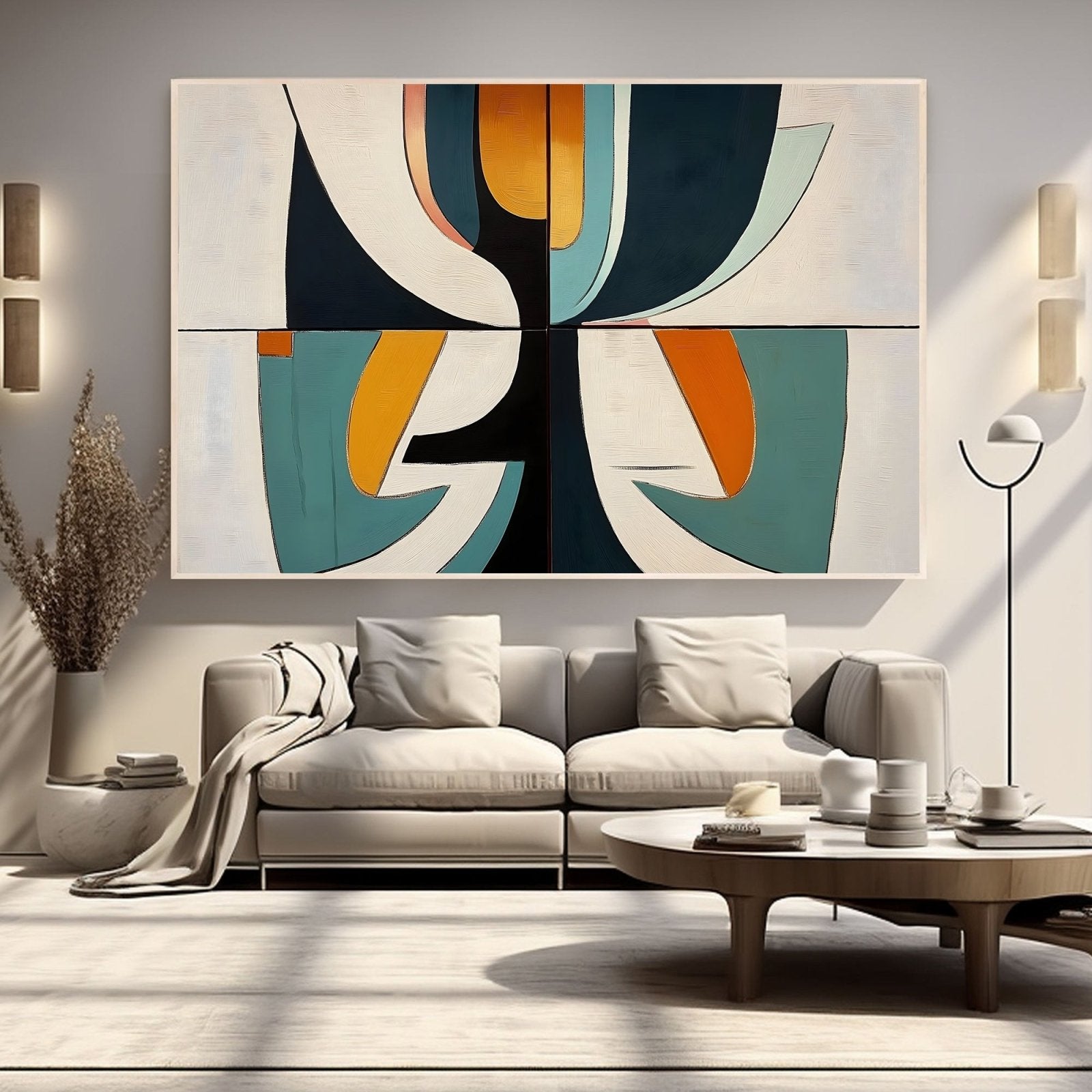 Abstract Painting "Composición" - nukeart
