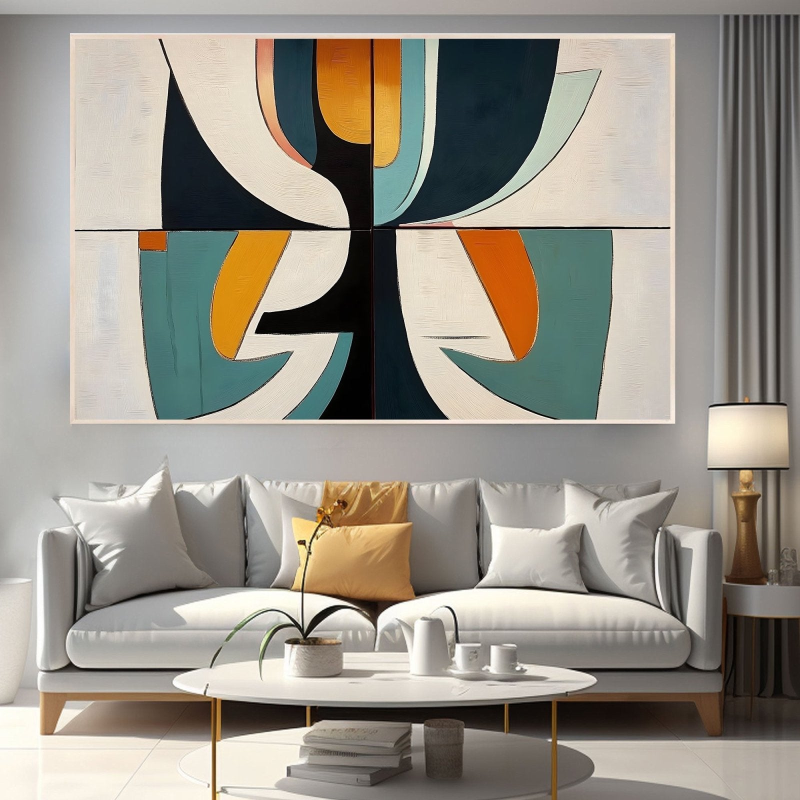 Abstract Painting "Composición" - nukeart