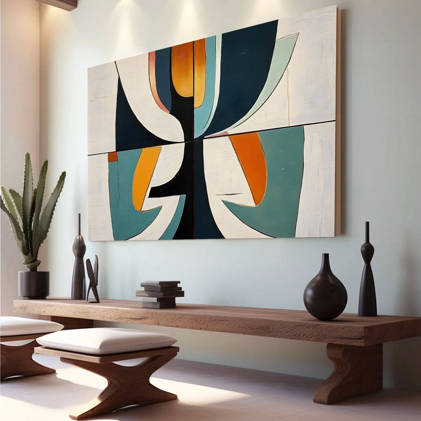 Abstract Painting "Composición" - nukeart