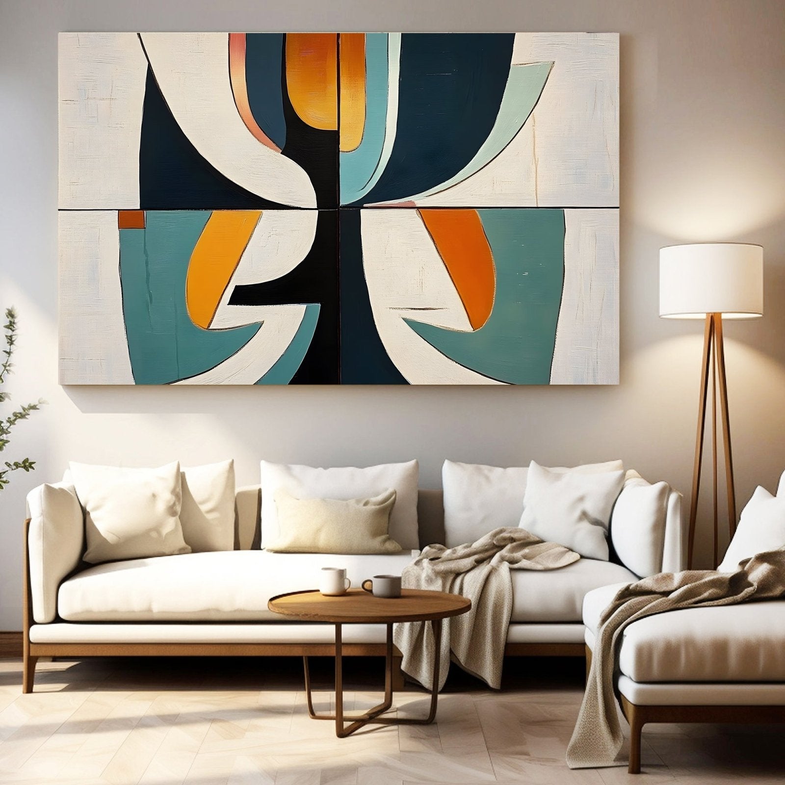 Abstract Painting "Composición" - nukeart