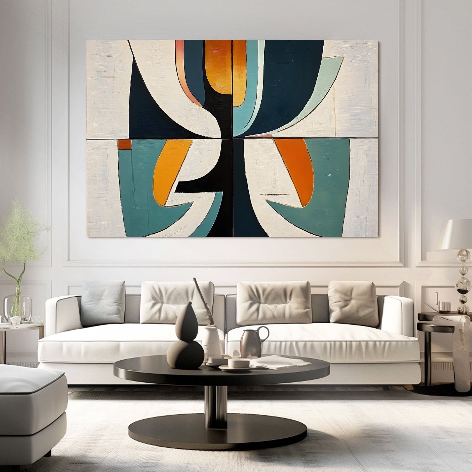 Abstract Painting "Composición" - nukeart