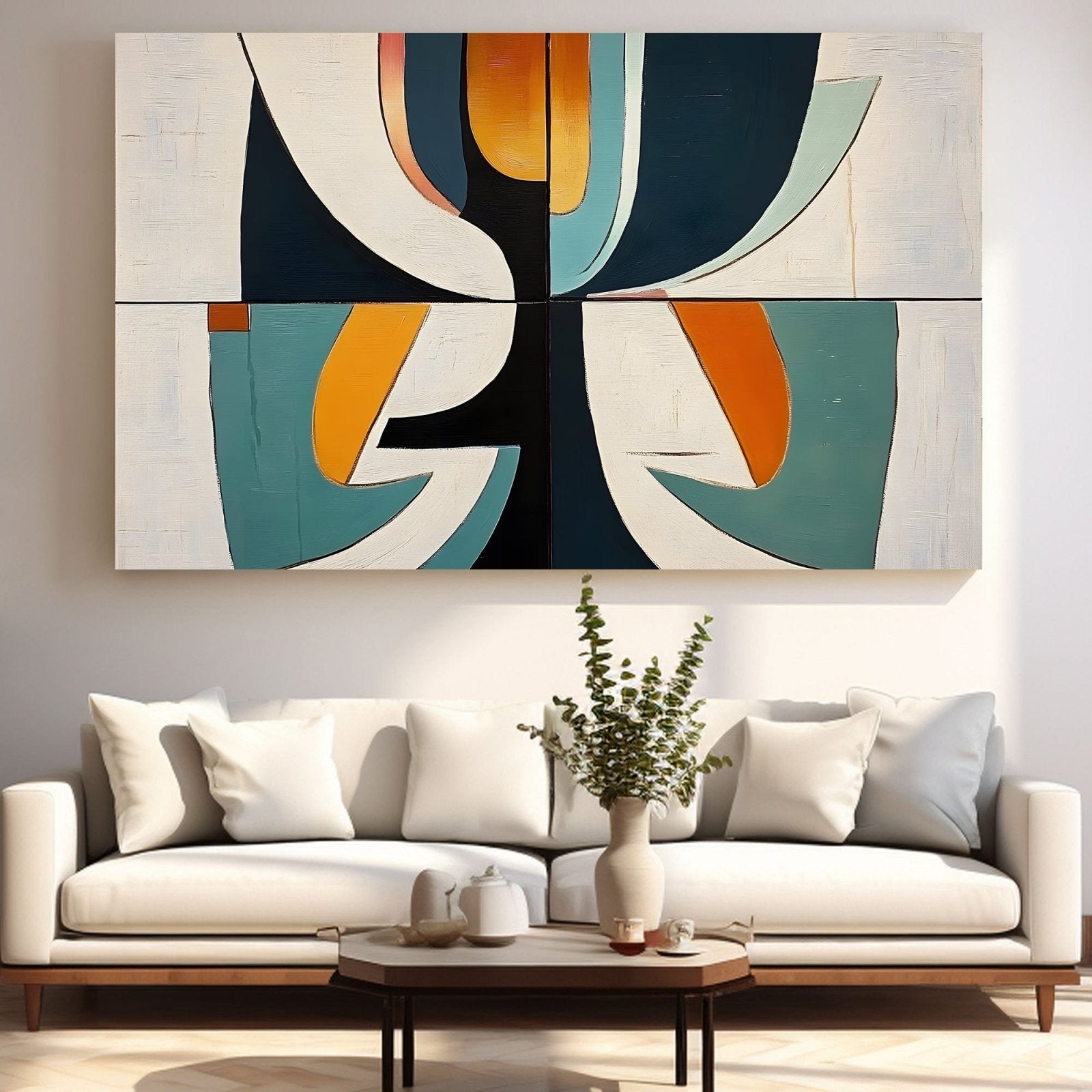 Abstract Painting "Composición" - nukeart