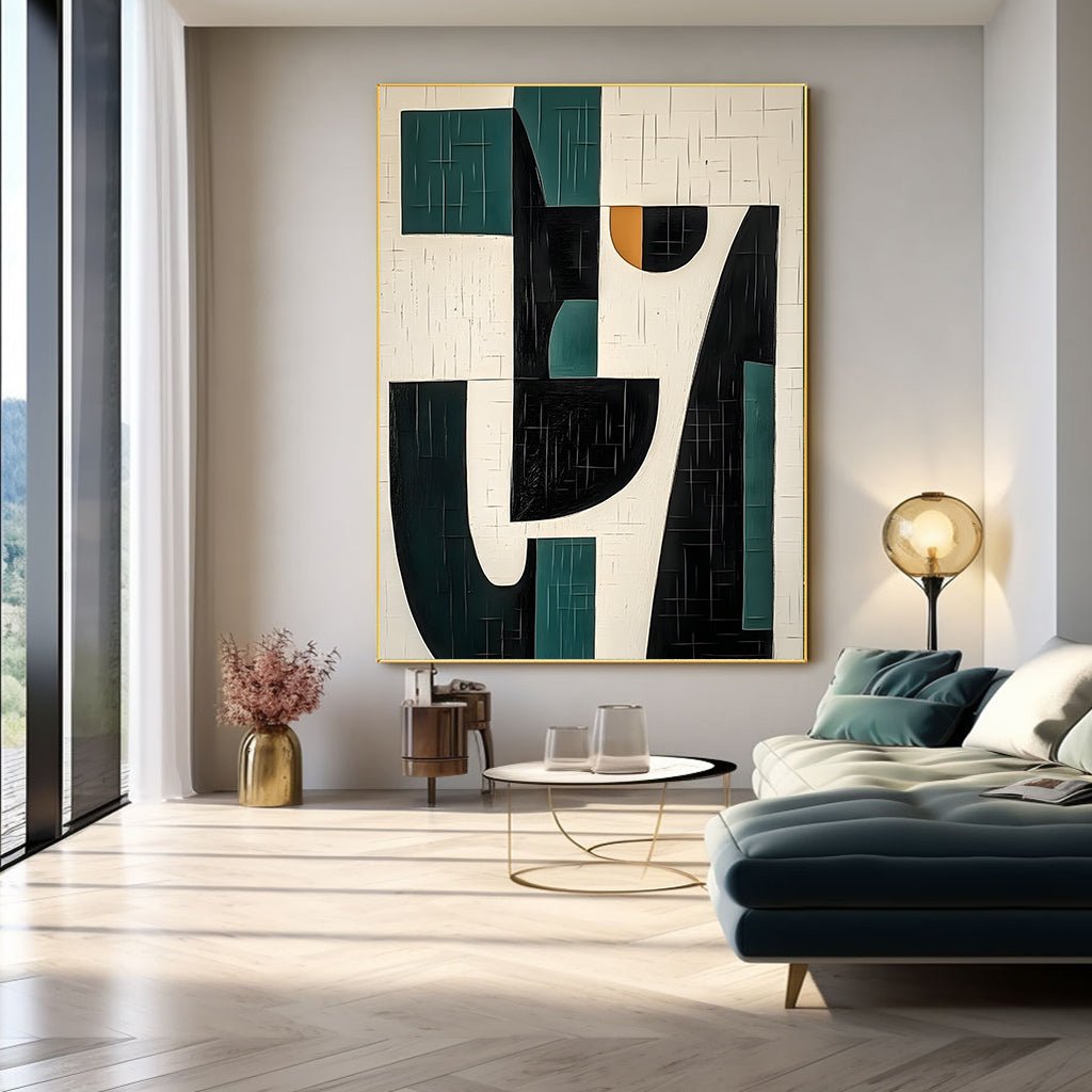 Abstract Painting "Contraste Artístico" - nukeart