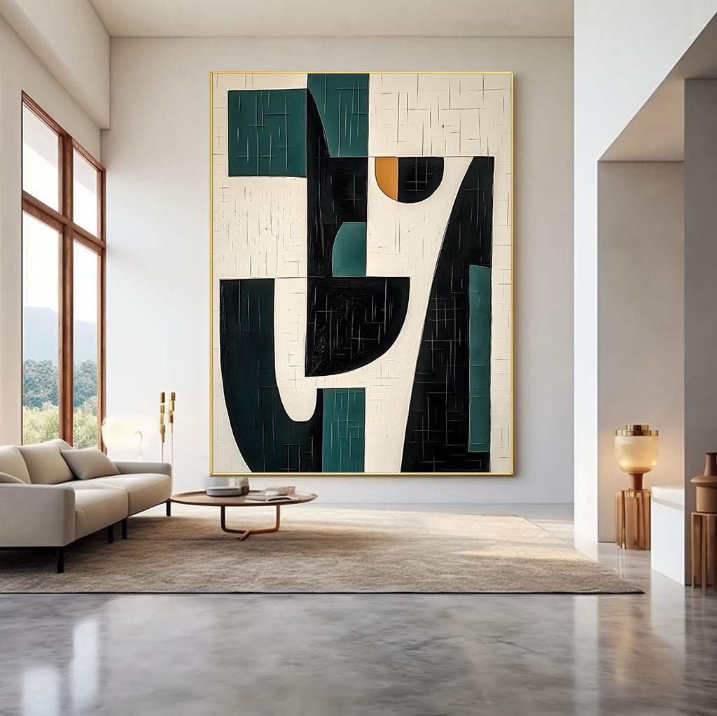 Abstract Painting "Contraste Artístico" - nukeart