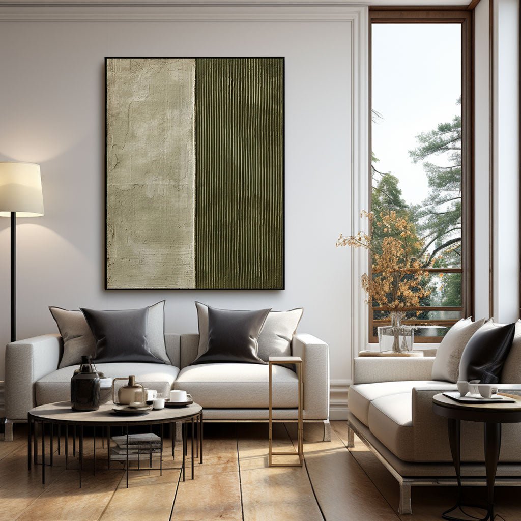Abstract Painting "Contraste e União” - nukeart