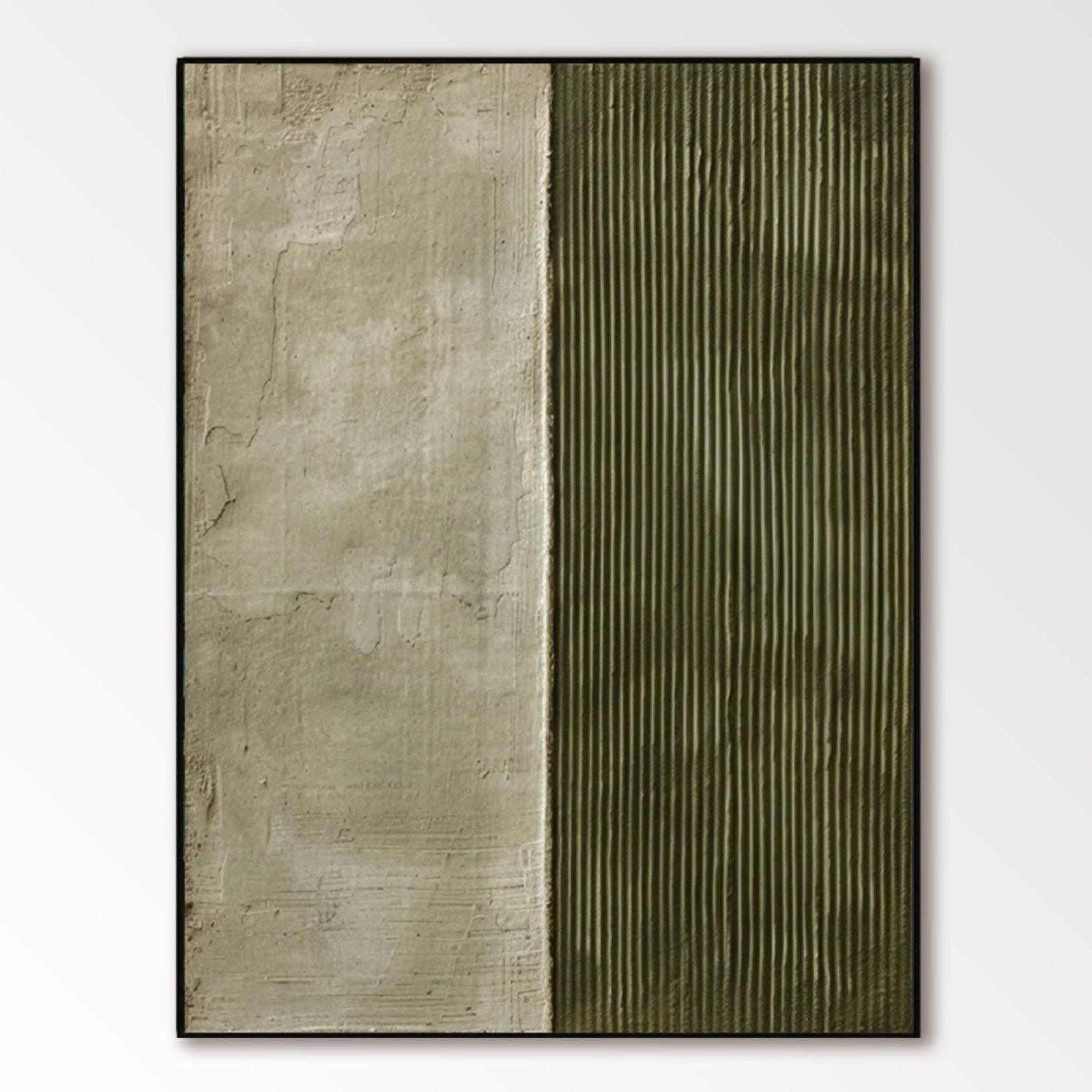Abstract Painting "Contraste e União” - nukeart