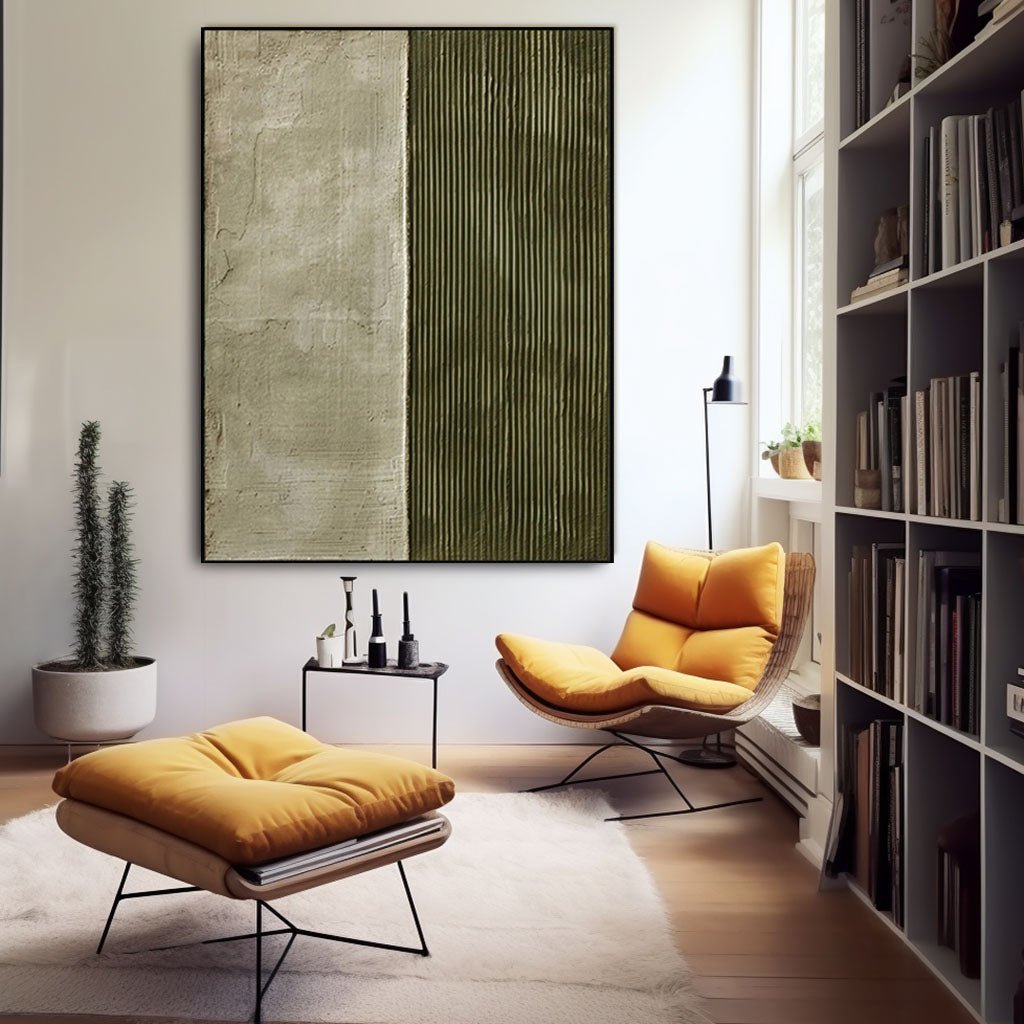 Abstract Painting "Contraste e União” - nukeart