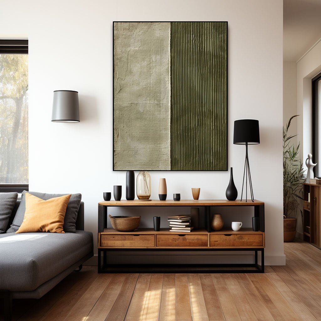 Abstract Painting "Contraste e União” - nukeart