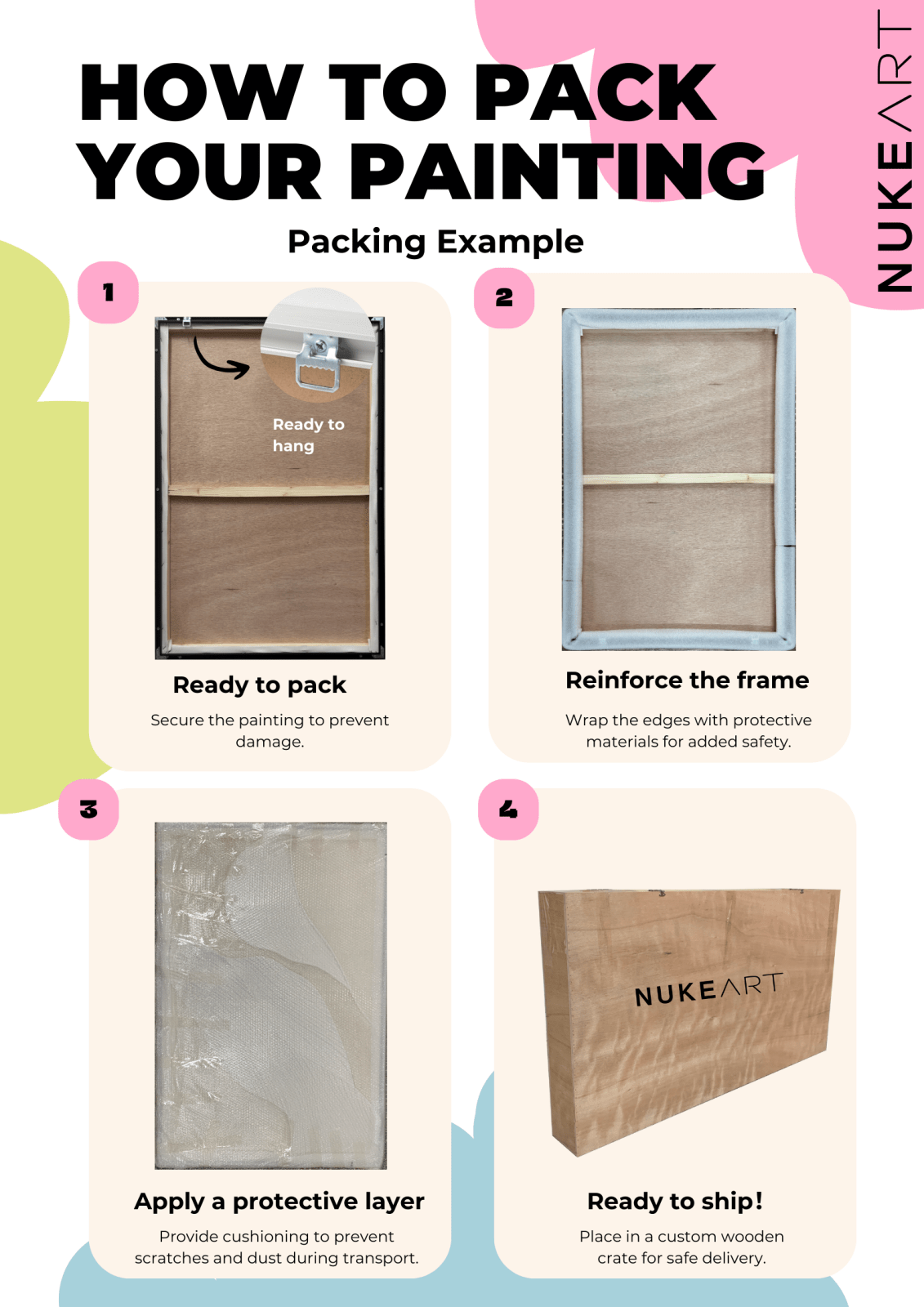 Abstract Painting "Contraste Silencioso” - nukeart