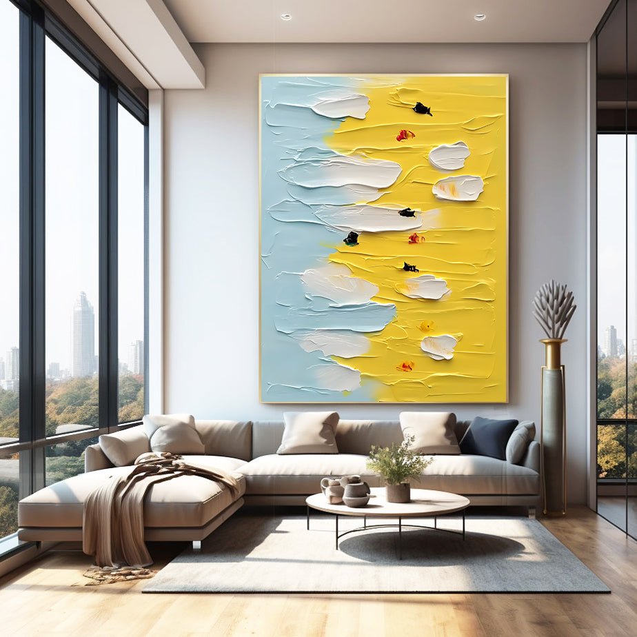 Abstract Painting "Contraste Sintonizado" - nukeart