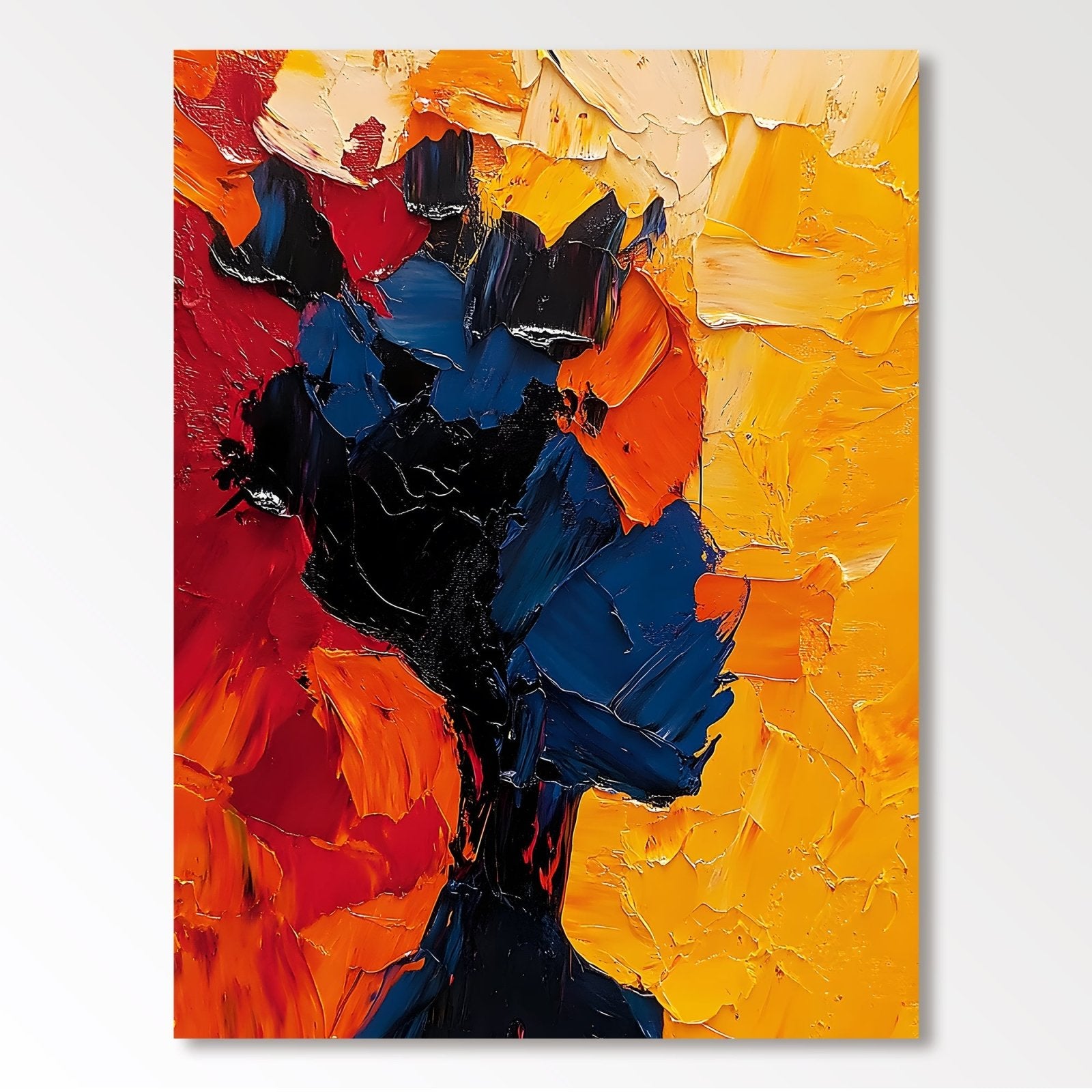 Abstract Painting "Contraste Vívido” - nukeart