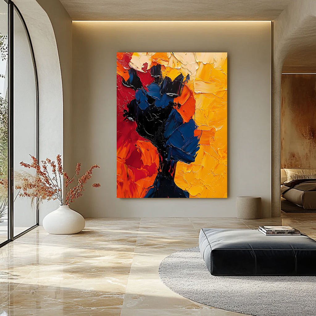 Abstract Painting "Contraste Vívido” - nukeart