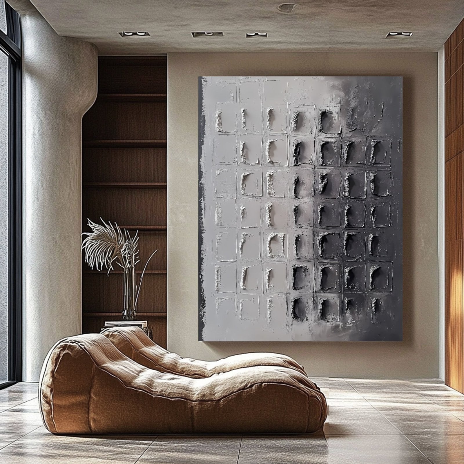 Abstract Painting "Cuadrados Abstractos” - nukeart