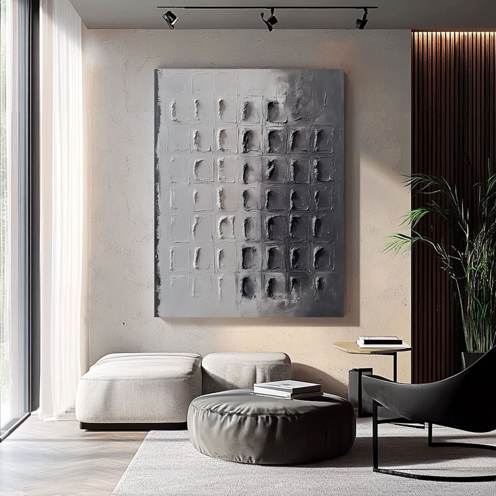 Abstract Painting "Cuadrados Abstractos” - nukeart