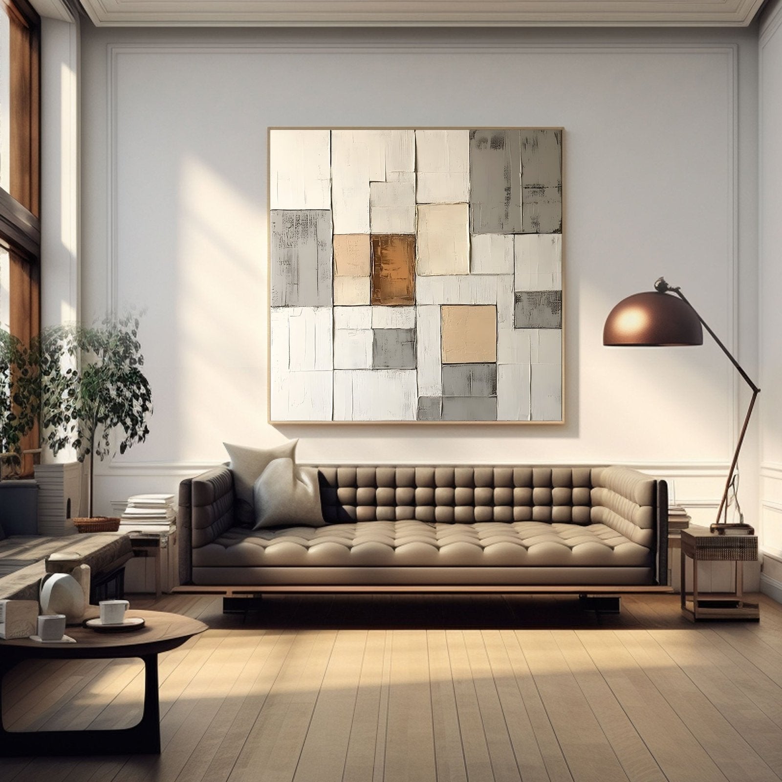 Abstract Painting "Cuadros Neutros” - nukeart