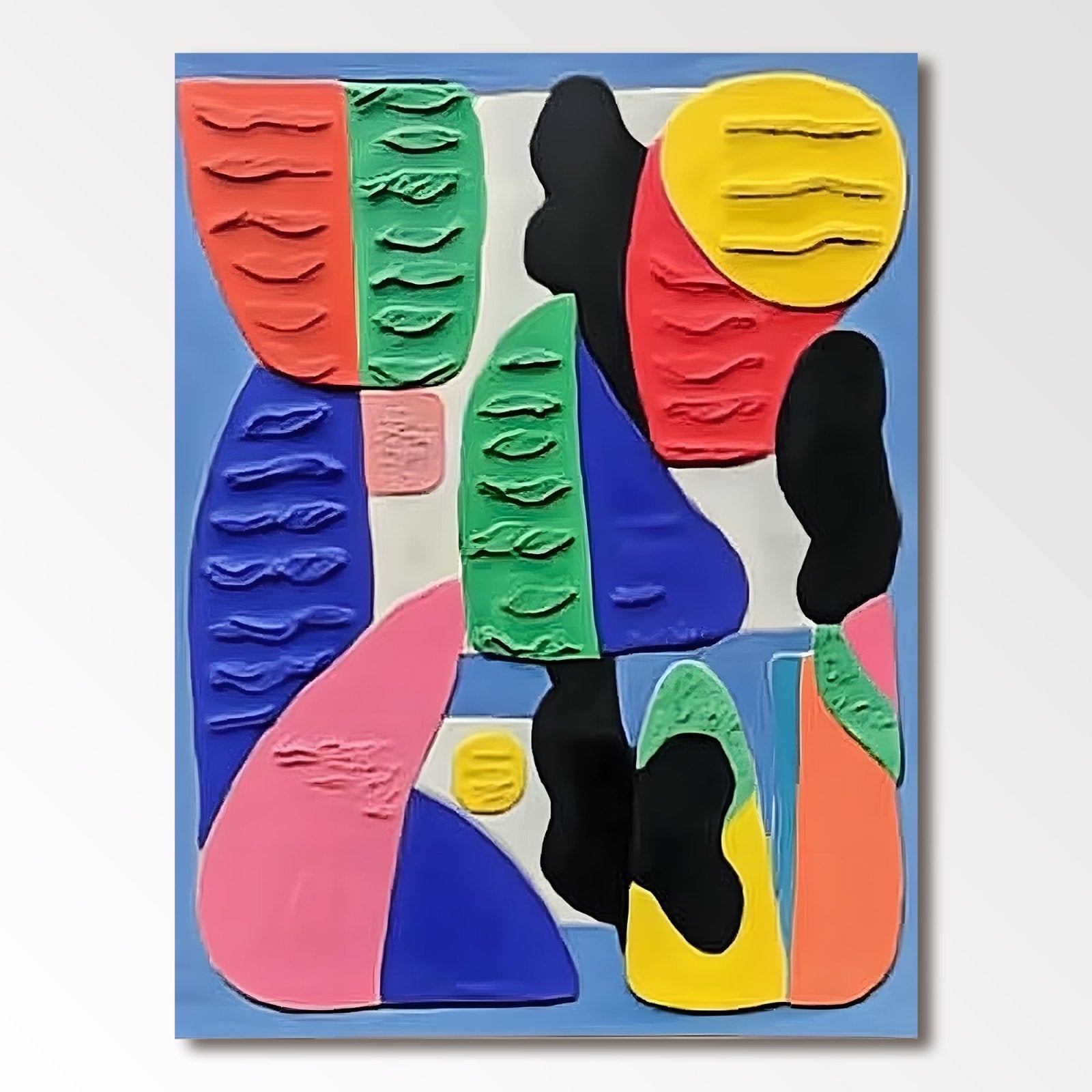 Abstract Painting "Danza de Tintas” - nukeart