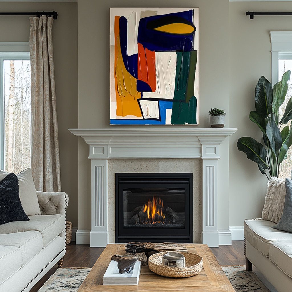 Abstract Painting "Dathanna Beoga” - nukeart
