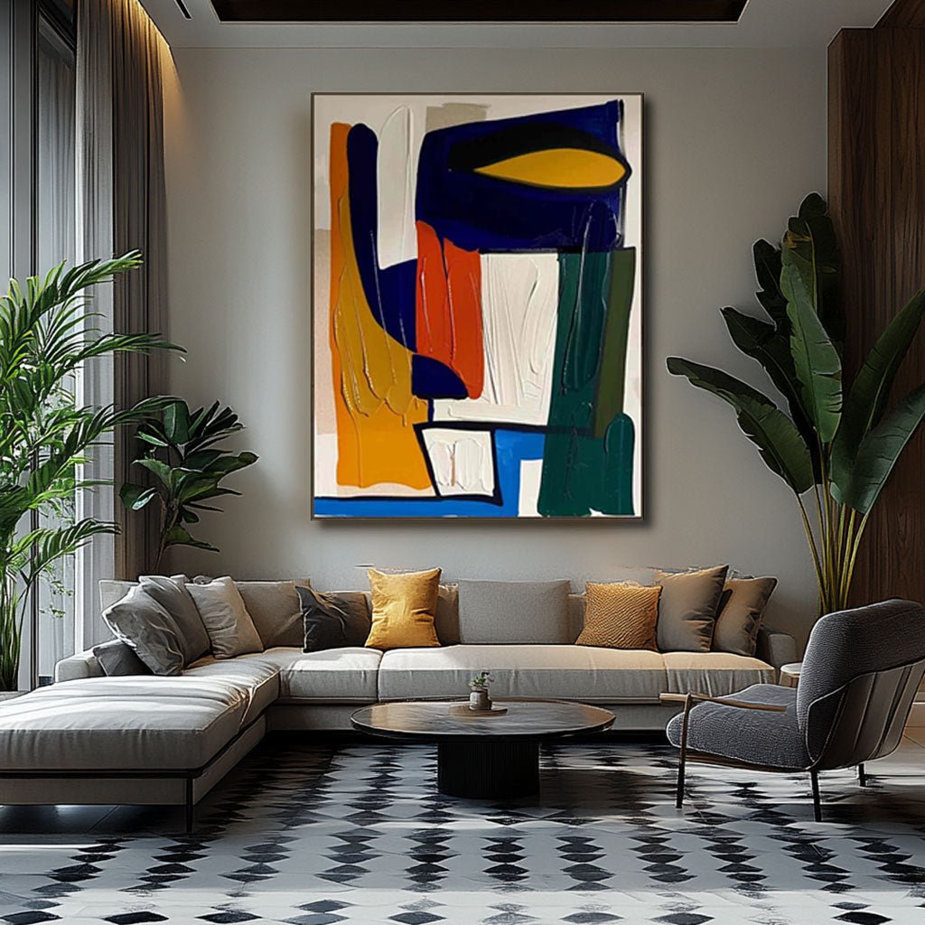 Abstract Painting "Dathanna Beoga” - nukeart