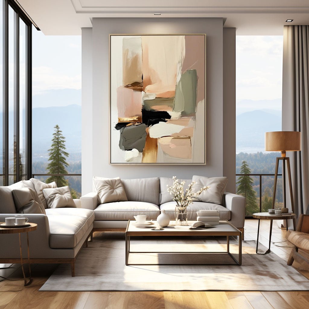 Abstract Painting "Dathanna Ceangailte” - nukeart