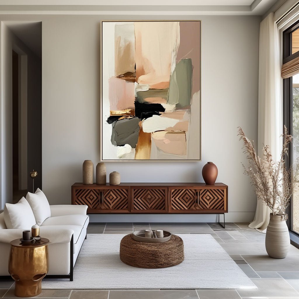 Abstract Painting "Dathanna Ceangailte” - nukeart