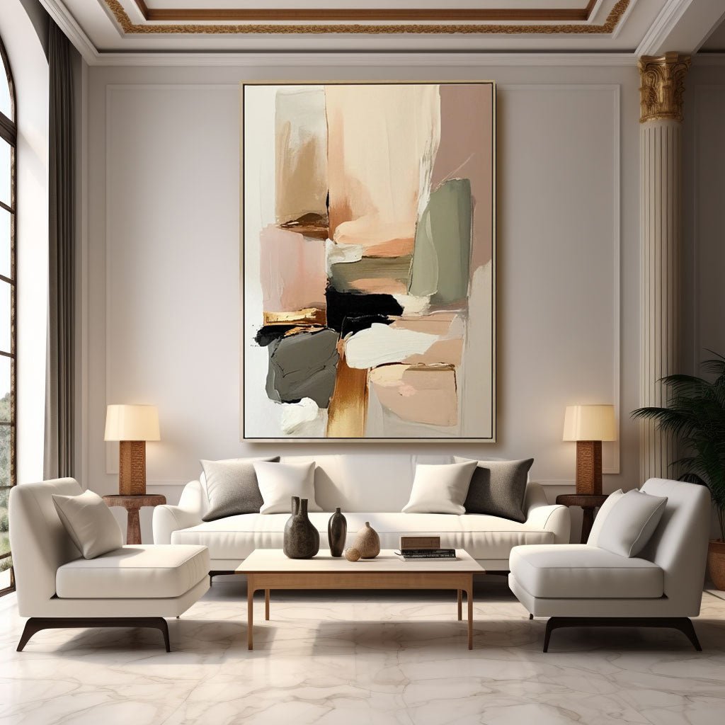 Abstract Painting "Dathanna Ceangailte” - nukeart