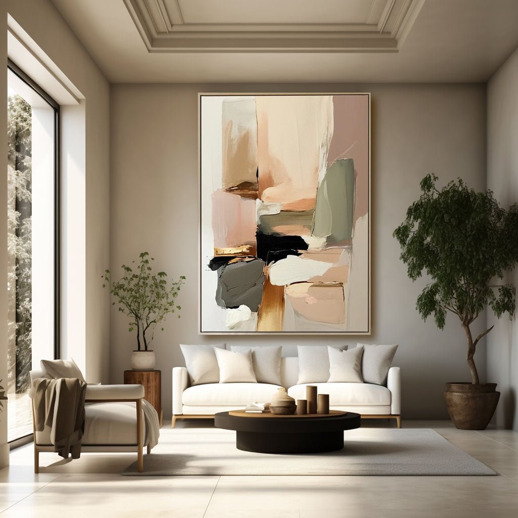 Abstract Painting "Dathanna Ceangailte” - nukeart