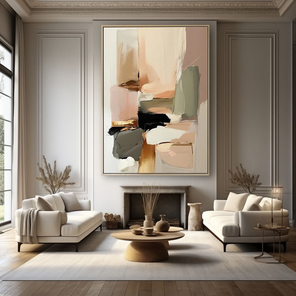 Abstract Painting "Dathanna Ceangailte” - nukeart