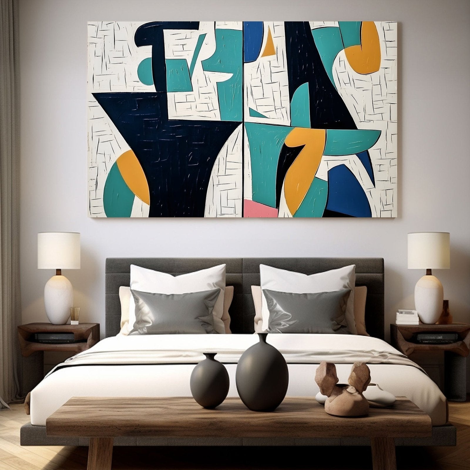 Abstract Painting "Desafío" - nukeart