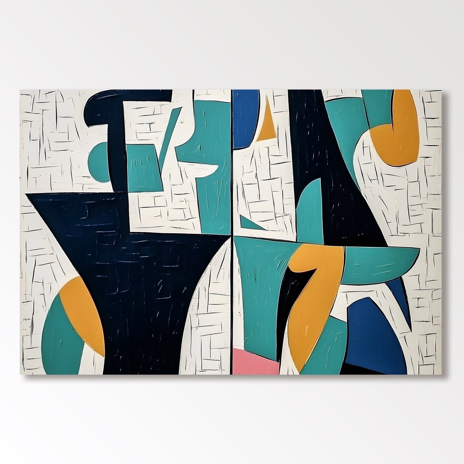 Abstract Painting "Desafío" - nukeart