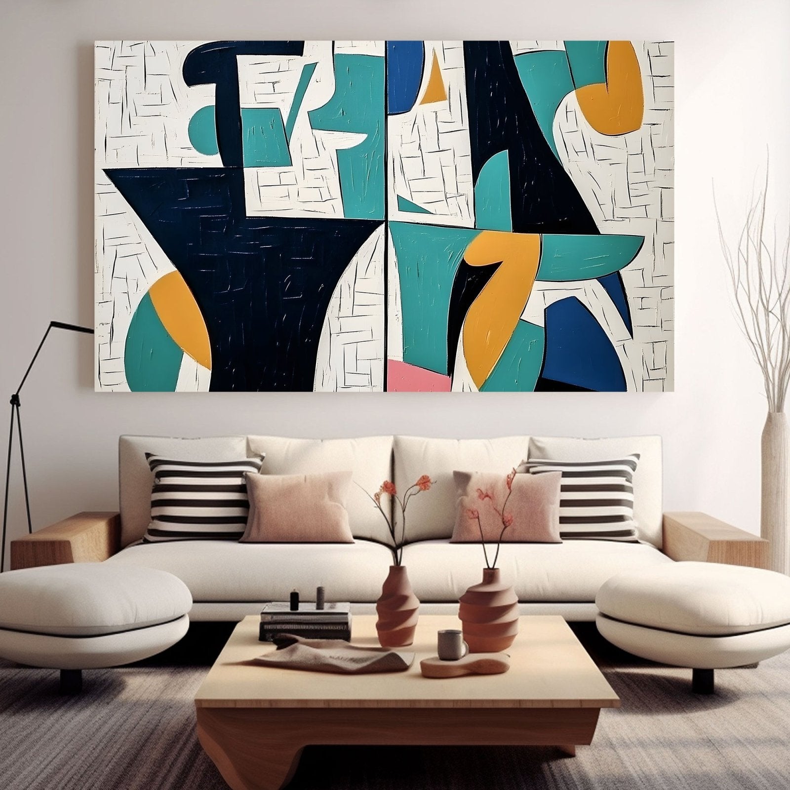 Abstract Painting "Desafío" - nukeart