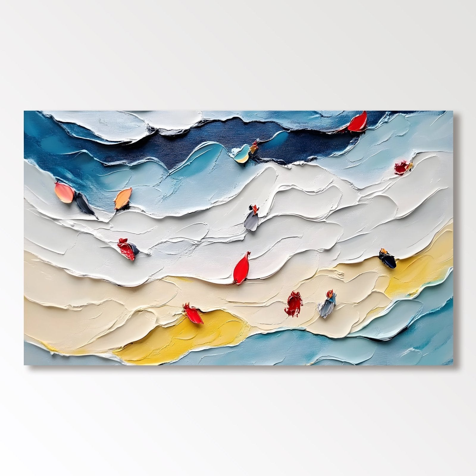 Abstract Painting "DesafíoMarino" - nukeart