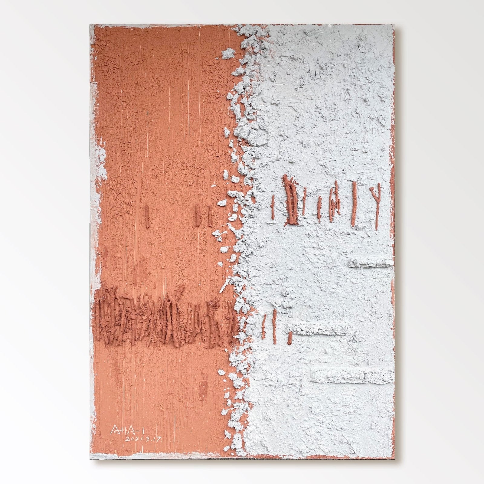 Abstract Painting "Dualidad de Colores” - nukeart
