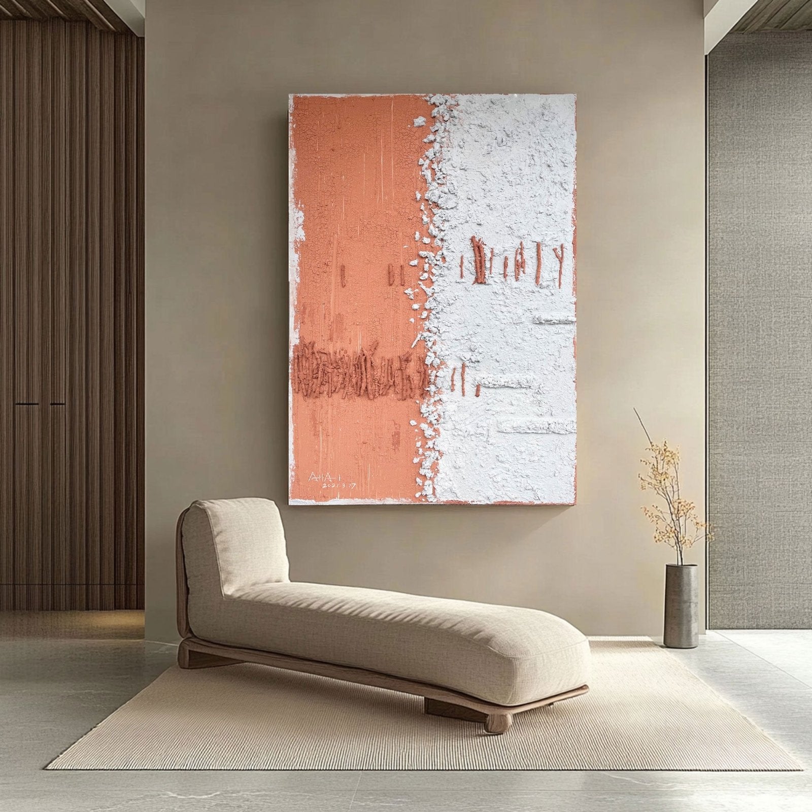 Abstract Painting "Dualidad de Colores” - nukeart