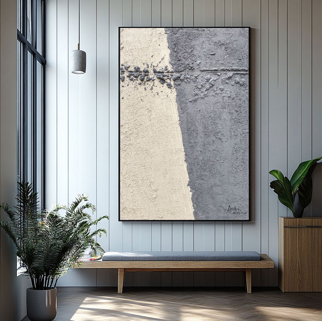 Abstract Painting "Dualidad Sosegada” - nukeart