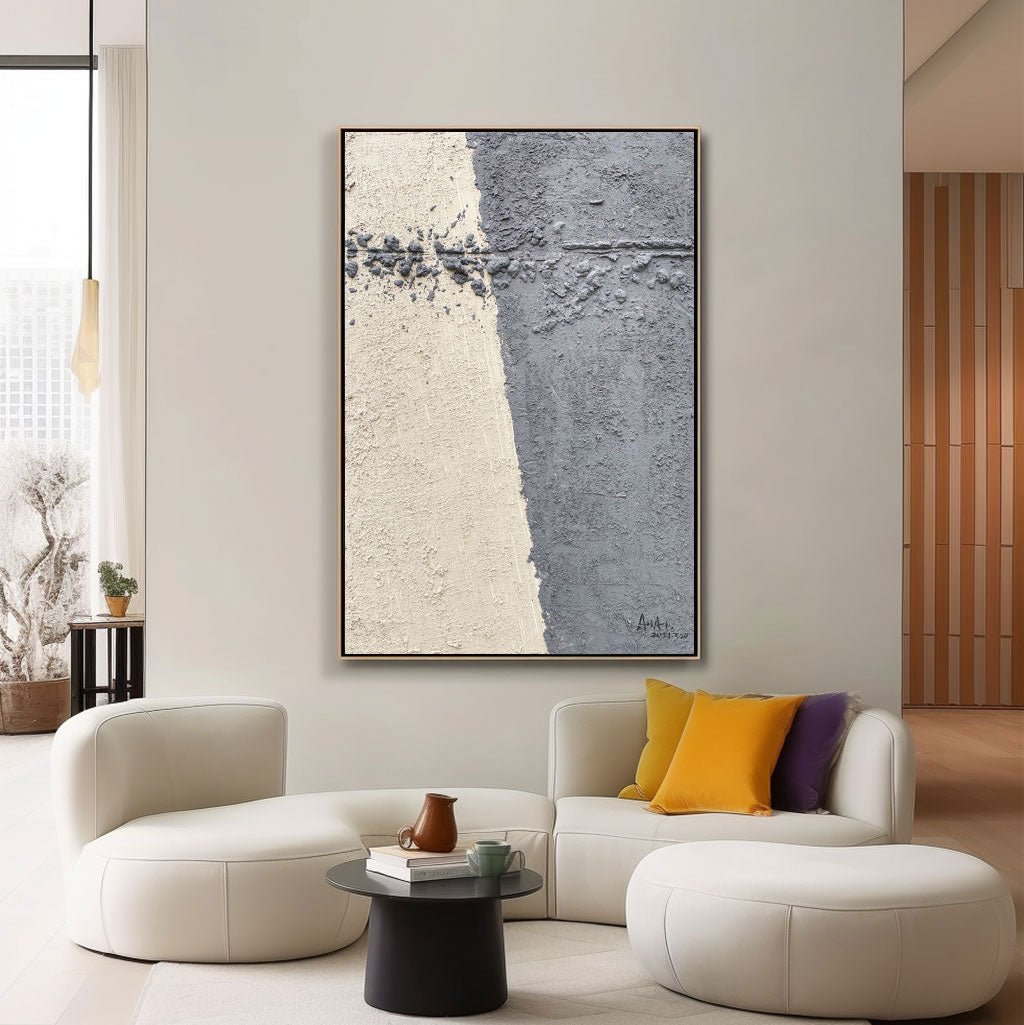 Abstract Painting "Dualidad Sosegada” - nukeart