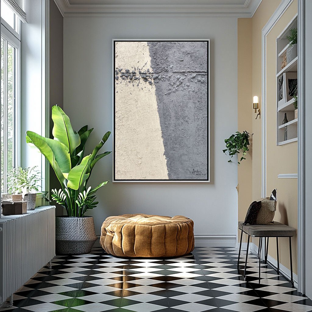 Abstract Painting "Dualidad Sosegada” - nukeart