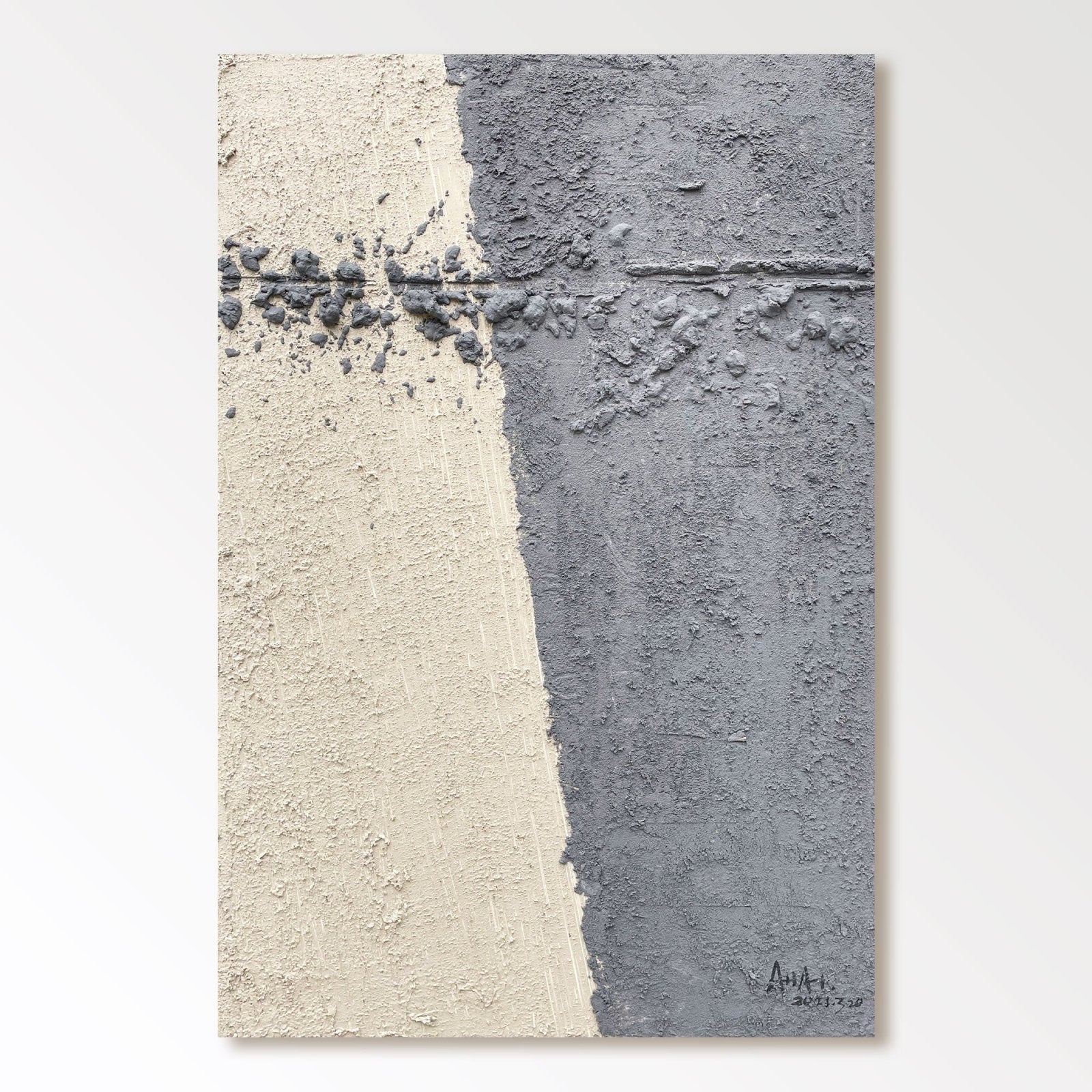 Abstract Painting "Dualidad Sosegada” - nukeart