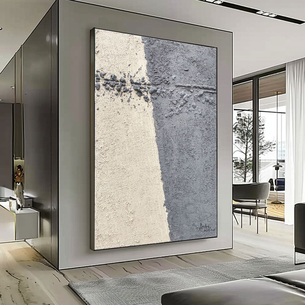 Abstract Painting "Dualidad Sosegada” - nukeart