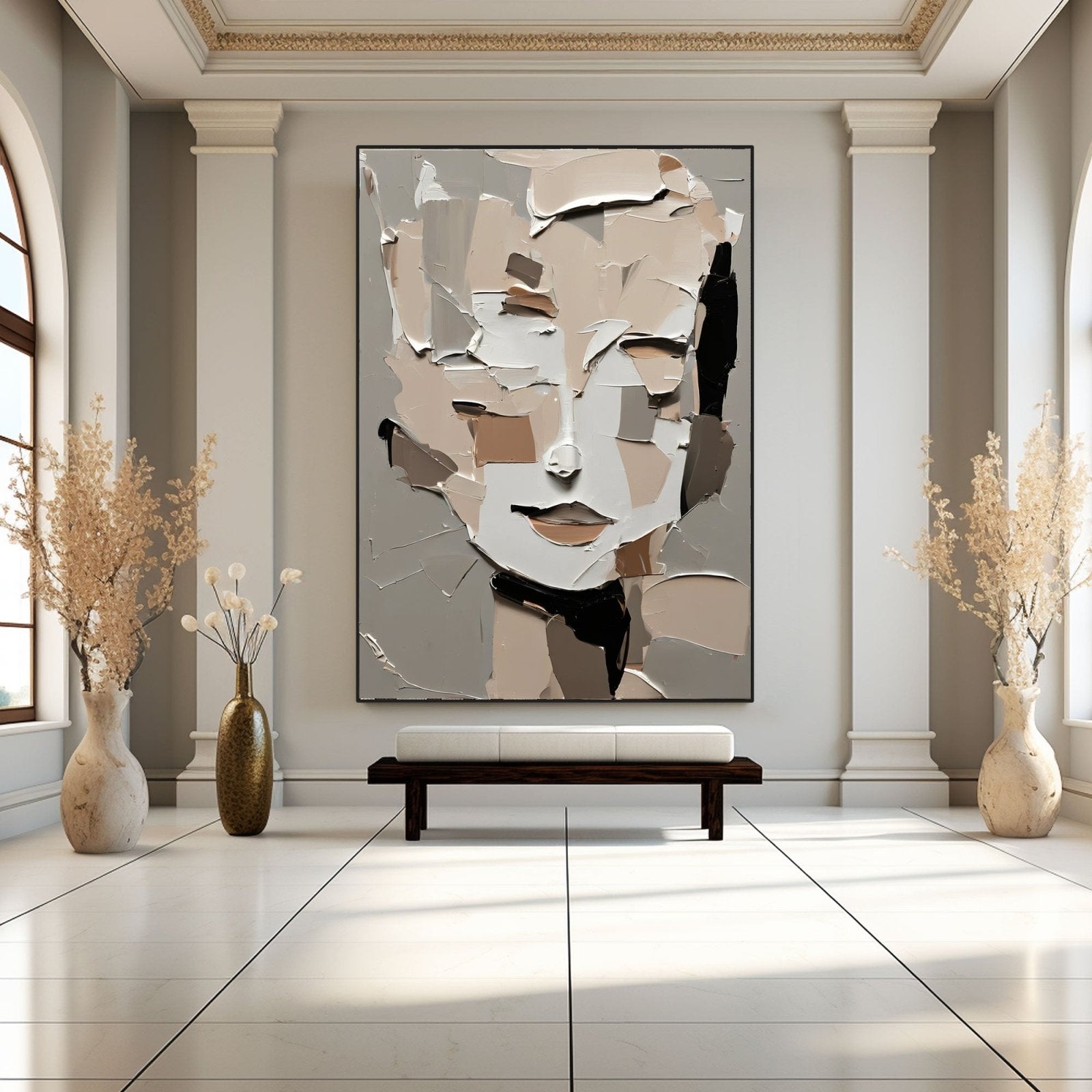 Abstract Painting "Éclats d’Âme” - nukeart