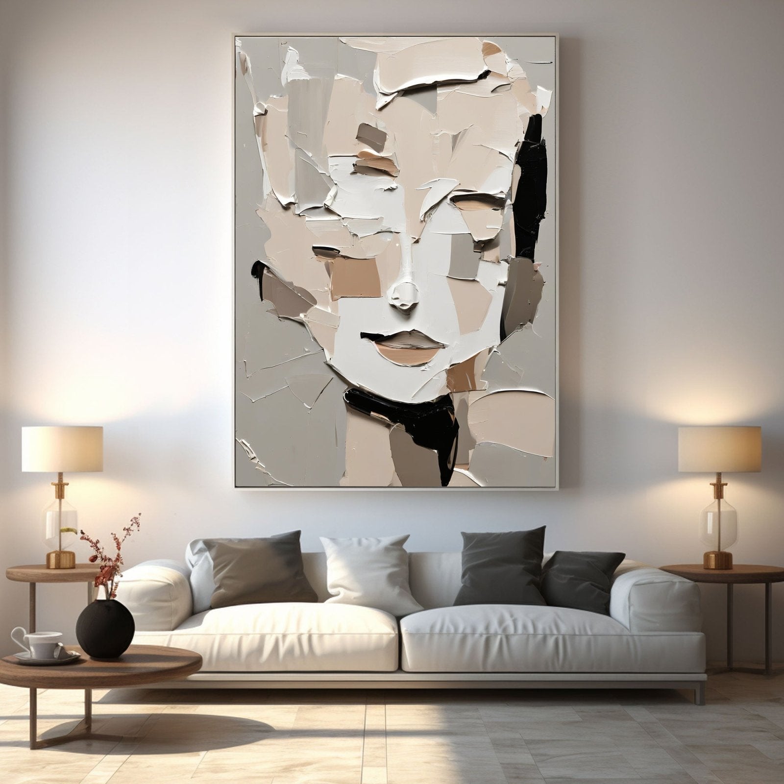Abstract Painting "Éclats d’Âme” - nukeart