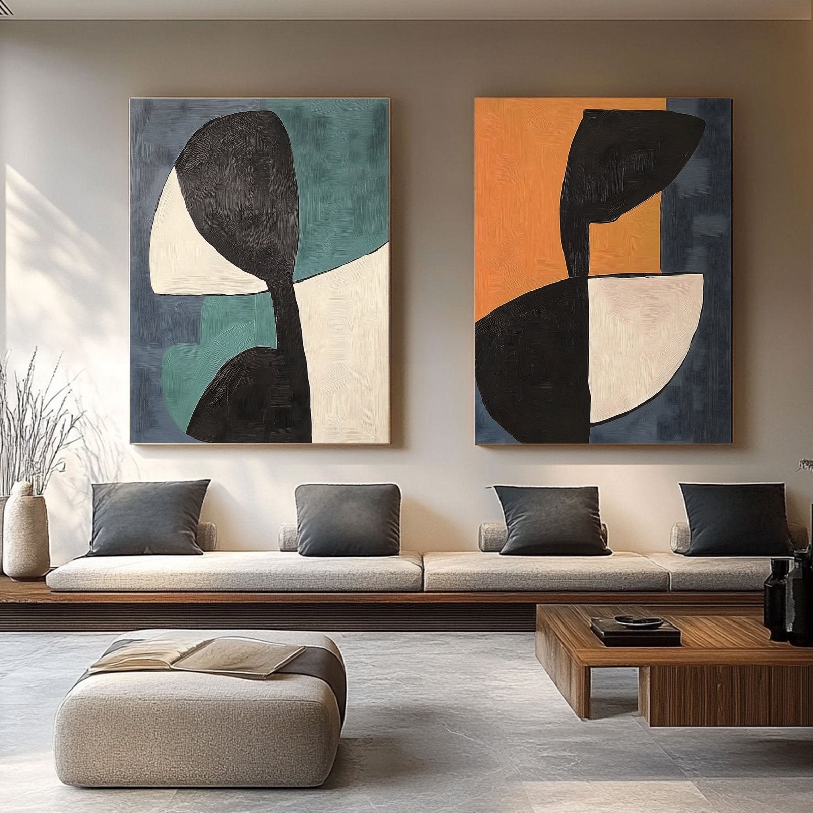 Abstract Painting "Equilibrio” - nukeart