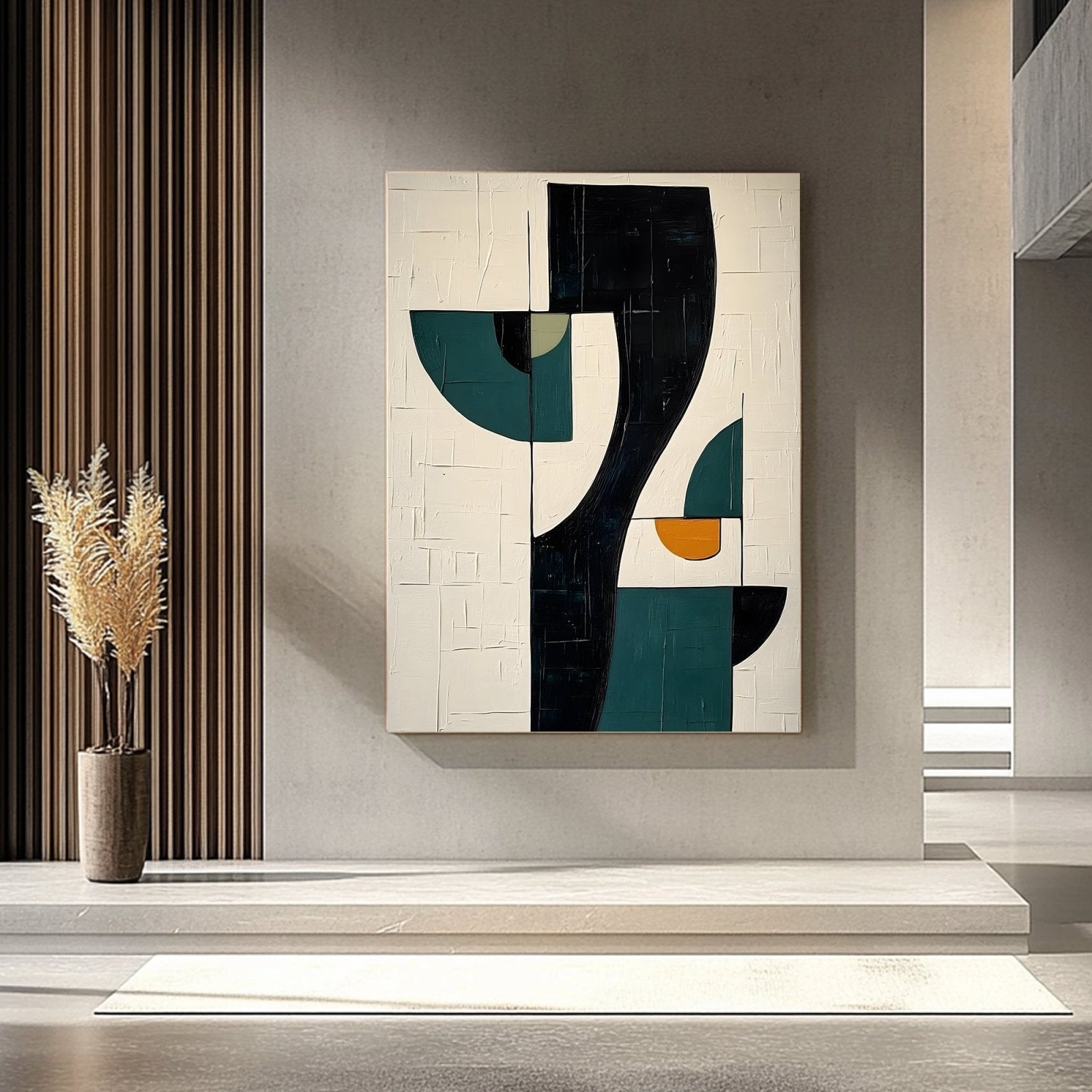 Abstract Painting "Equilibrio Abstracto" - nukeart